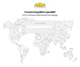 Accasoftware.com(Transforming BIM to openBIM®) Screenshot