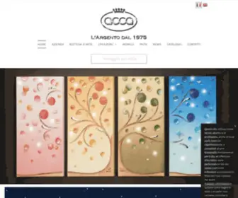 Accasrl.com(Articoli da Regalo in Argento 925) Screenshot