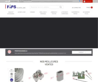 Accastillage-Fips.fr(Vente en ligne d'accastillage) Screenshot
