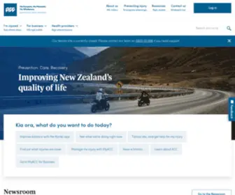 ACC.co.nz(Everyone in New Zealand) Screenshot