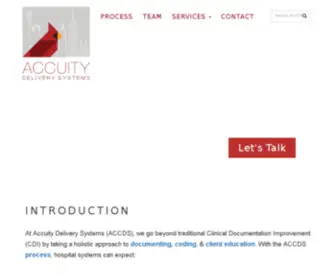 ACCDS.com(Accuity Delivery Systems) Screenshot