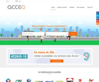 Acce-O.fr(Utiliser gratuitement Acceo) Screenshot
