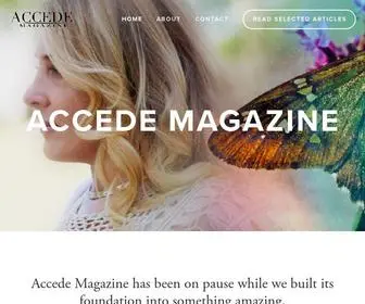 Accedemag.com(Accede Magazine) Screenshot