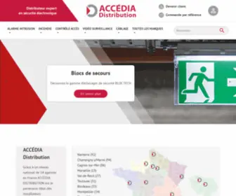 Accedia-Distribution.com(ACCEDIA DISTRIBUTION) Screenshot