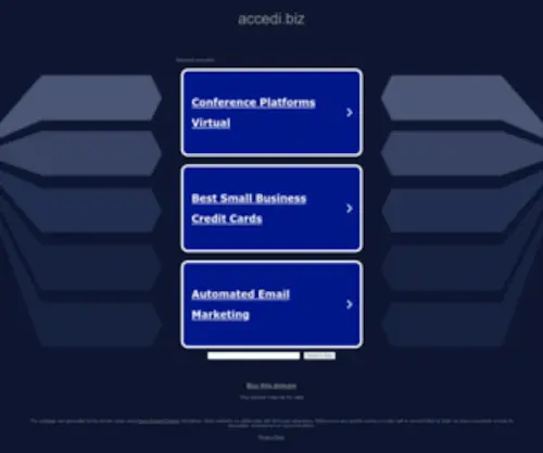 Accedi.biz(Accedi) Screenshot