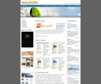 Accedo-Web.com(Site internet manche granville avranches normandie bretagne referencement webdesign typo3) Screenshot