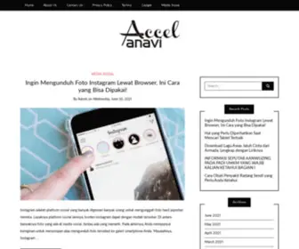 Accelanavi.com(ACCEL ANAVI) Screenshot