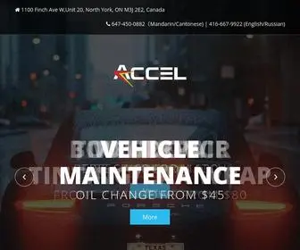 Accelautos.ca(Accel Auto Centres) Screenshot