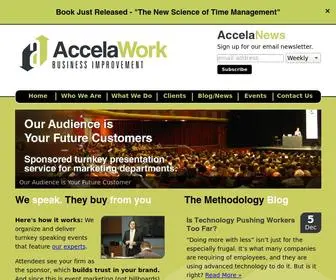 Accelawork.com(Many companies are requiring "less) Screenshot