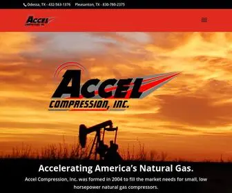 Accelcompression.com(Accel Compression) Screenshot