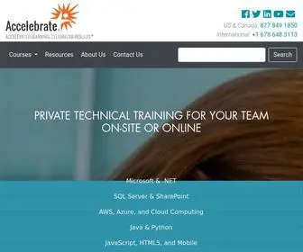 Accelebrate.com(Java training) Screenshot