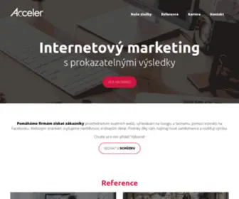 Acceler.cz(Internetový) Screenshot