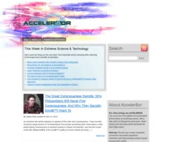 Acceler8OR.com(Transhumanist) Screenshot