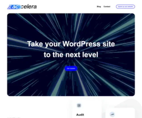 Accelera.site(Accelera site) Screenshot