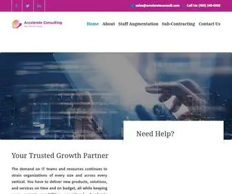 Accelerateconsult.com(Accelerate Consulting) Screenshot