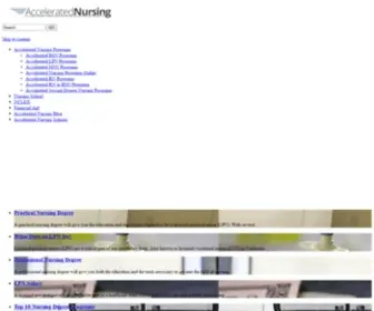 Accelerated-Nursing.com(Accelerated Nursing) Screenshot