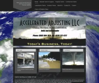 Acceleratedadjusting.com(Commercial Insurance Adjusters) Screenshot