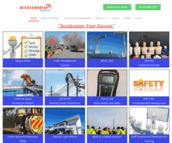 Acceleratedtraining.com.au(Accelerated Training) Screenshot