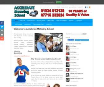 Accelerateuk.net(Accelerate Motoring School) Screenshot