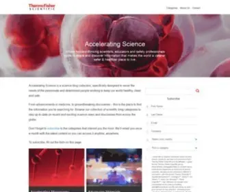 Acceleratingscience.com(Accelerating Science Blog) Screenshot
