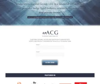 Acceleration-Capital.com(Acceleration Capital Group) Screenshot