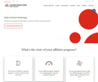 Acceleration-Partners.com(Acceleration Partners) Screenshot