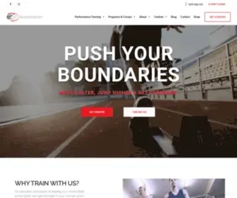 Accelerationesp.com(Sprint and Strength Training Brisbane) Screenshot