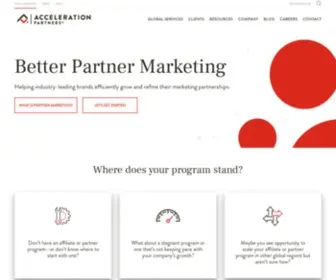 Accelerationpartners.com(Acceleration Partners) Screenshot