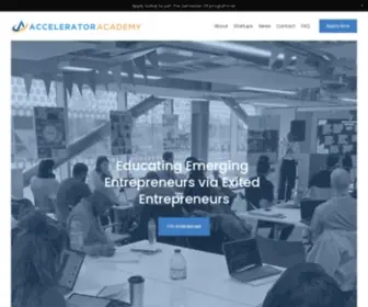 Acceleratoracademy.com(Accelerator Academy) Screenshot