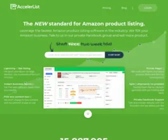Accelerlist.com(Accelerlist) Screenshot