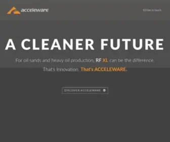 Acceleware.com(Acceleware) Screenshot