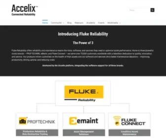 Accelix.com(Accelix by Fluke) Screenshot