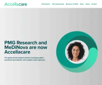Accellacare.com(ICON’s global clinical research network) Screenshot
