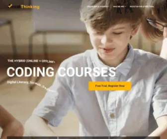 Accelthinking.com(The Innovative Way of Learning) Screenshot