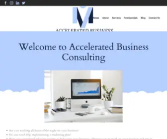 Accelyourbusiness.com(Accelerated Business Consulting) Screenshot