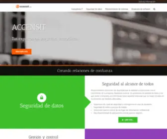 Accensit.com(Desarrollo de Software a Medida) Screenshot