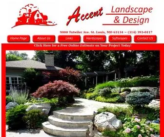 Accent-Landscape.com(Accent Landscape & Design) Screenshot