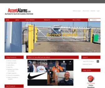 Accentalarms.com(Accent Alarms) Screenshot