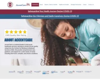 Accentcare.com(Family of companies) Screenshot