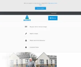 Accentgroup.org(We are Accent Housing) Screenshot