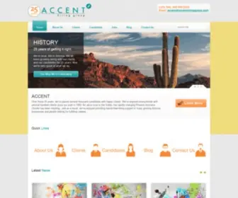 Accenthiringgroup.com(ACCENT' Hiring Group) Screenshot
