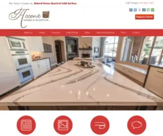 Accentmarblegranite.com(Accent Marble Granite) Screenshot