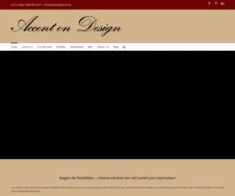 Accentondesign.net(Accent Interiors) Screenshot