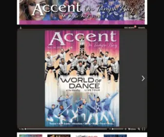 Accentontampabay.com(Accent on Tampa Bay Magazine) Screenshot