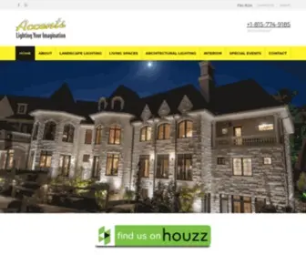 Accentslighting.com(Outdoor Lighting in Chicago) Screenshot