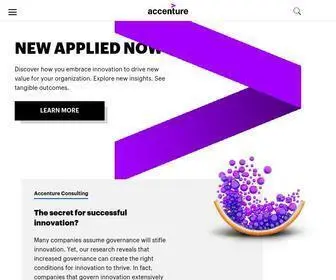 Accenture.com(Betriebsführung) Screenshot