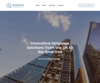 Accentuslanguages.co.uk(Accentuslanguages) Screenshot