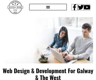 Accentwebs.com(Web Developer Galway) Screenshot
