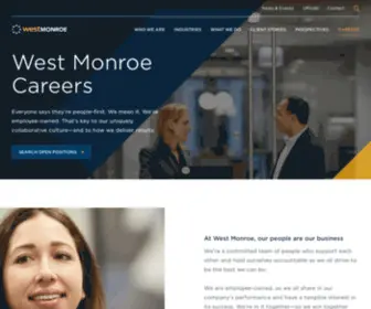 Acceptthechallenge.com(West Monroe Partners Careers) Screenshot