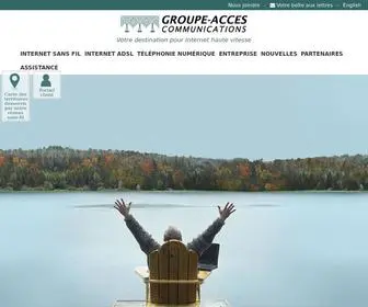 Acces.com(GROUPE ACCES communications) Screenshot
